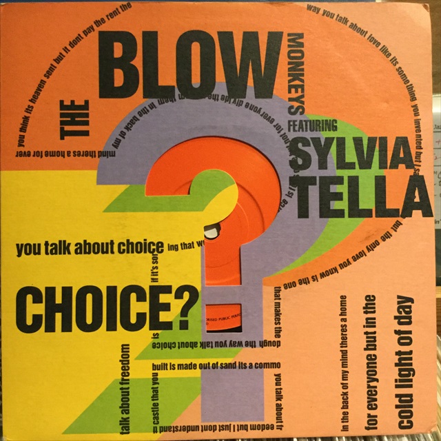 画像1: The Blow Monkeys / Choice? (1)