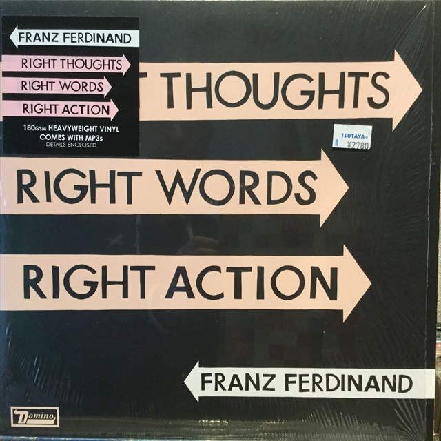 画像1: Franz Ferdinand / Right Thoughts, Right Words, Right Action (1)