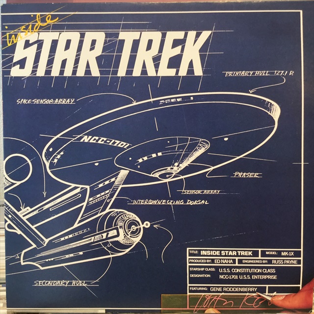 画像1: OST / Inside Star Trek (1)