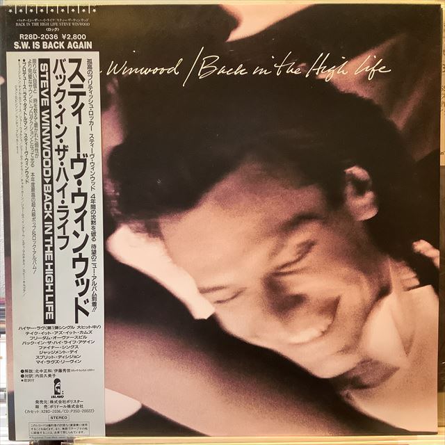 画像1: Steve Winwood / Back In The High Life (1)