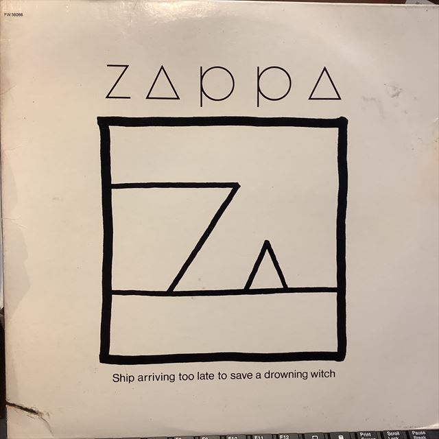 画像1: Frank Zappa / Ship Arriving Too Late To Save A Drowning Witch (1)