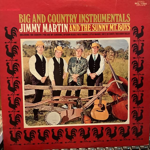 画像1: Jimmy Martin And The Sunny Mt. Boys / Big And Country Instrumentals (1)