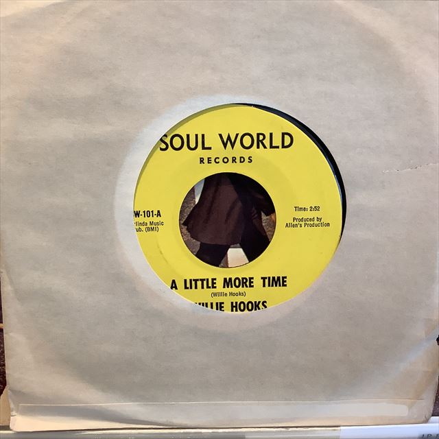 画像1: Willie Hooks / A Little More Time (1)