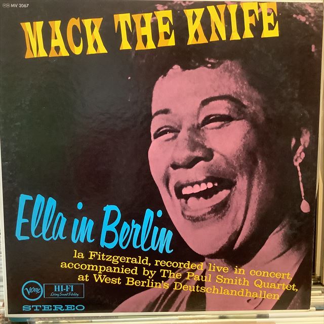 画像1: Ella Fitzgerald / Mack The Knife - Ella In Berlin (1)