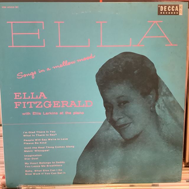 画像1: Ella Fitzgerald / Ella - Songs In A Mellow Mood  (1)